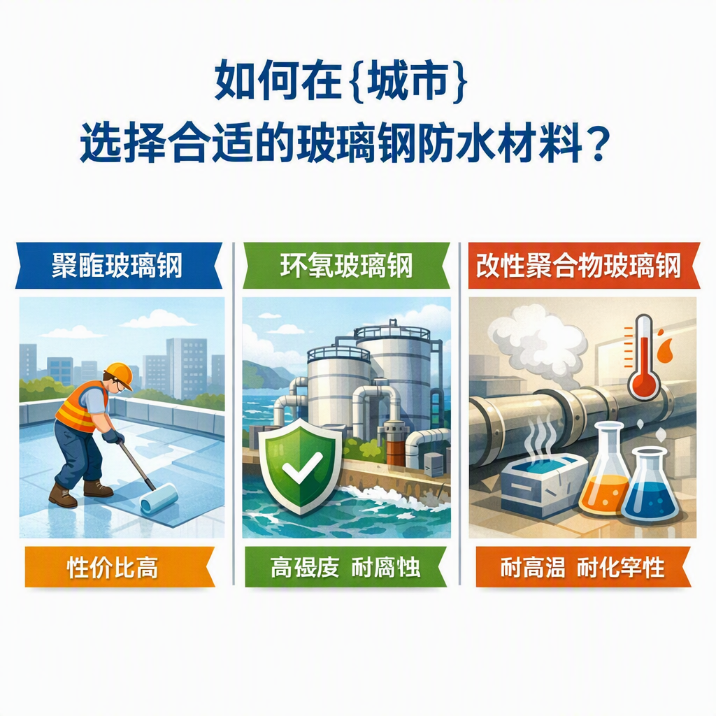 如何在漯河选择合适的玻璃钢防水材料？