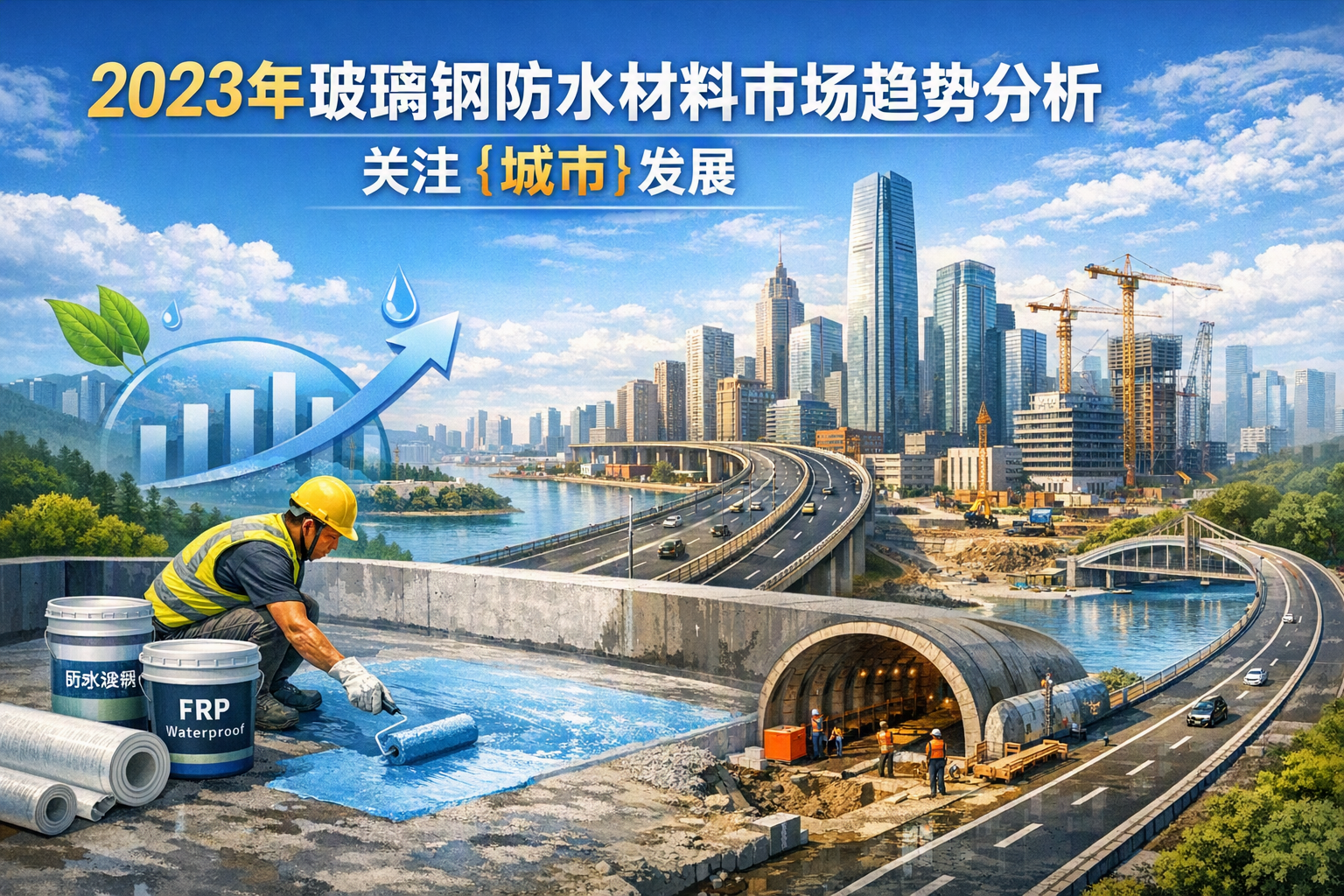 2023年玻璃钢防水材料市场趋势分析,关注 漯河 发展