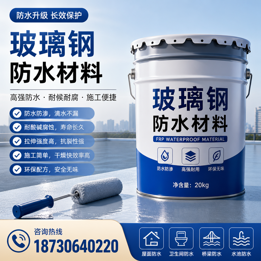 专家解析:玻璃钢防水材料的市场前景分析在 漯河