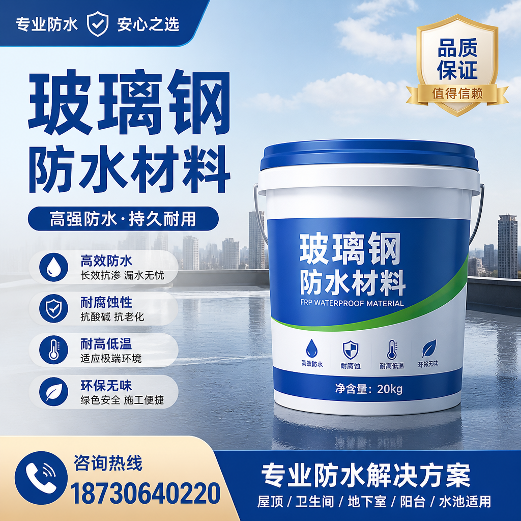 了解玻璃钢防水材料的市场趋势,漯河 企业不可不知